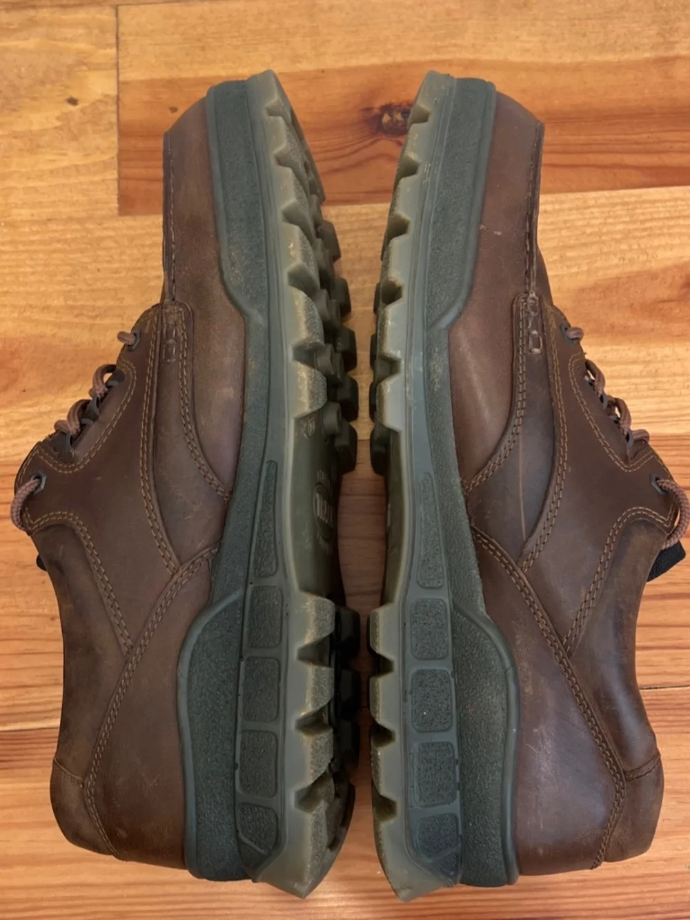 ECCO Track II Low GTX Shoes EU 50 US Mens 16 16.5 Leather Waterproof 50A001944